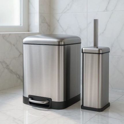 سطل فرچه استیل